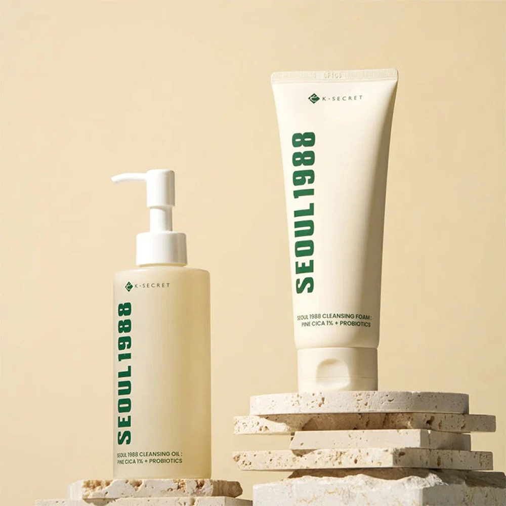 K-Secret Soeul 1988 Cleansing Foam Pine Cica 1% + Probiotics 150ml