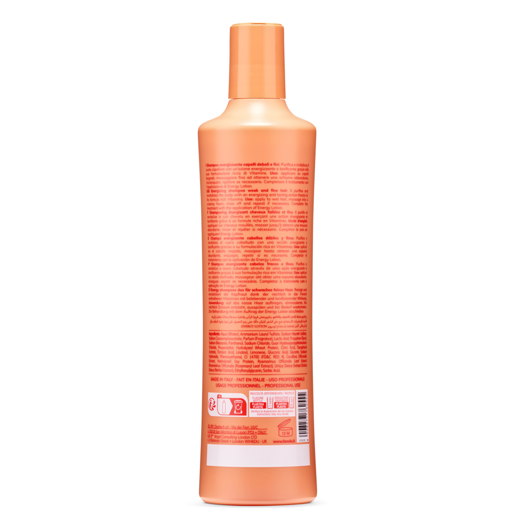 Fanola Hair Loss Energizing Vitamins Shampoo