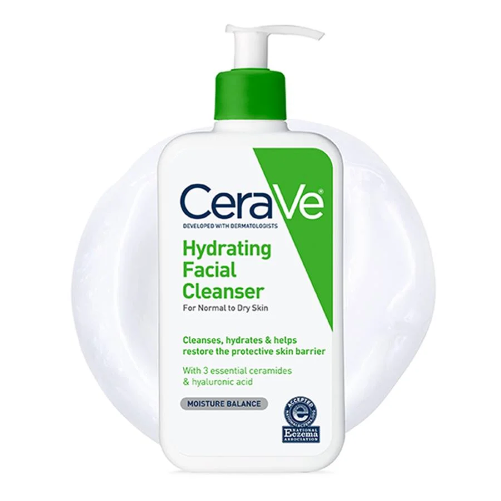 Cerave Hydrating Cleanser Hydrating Facial Cleanser 236ml-Cream Cleanser-Aladin Beauty