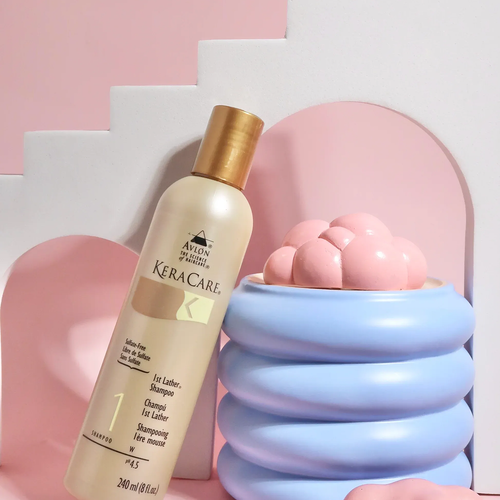 KeraCare 1st Lather Shampoo-Clarifying Shampoo-Aladin Beauty