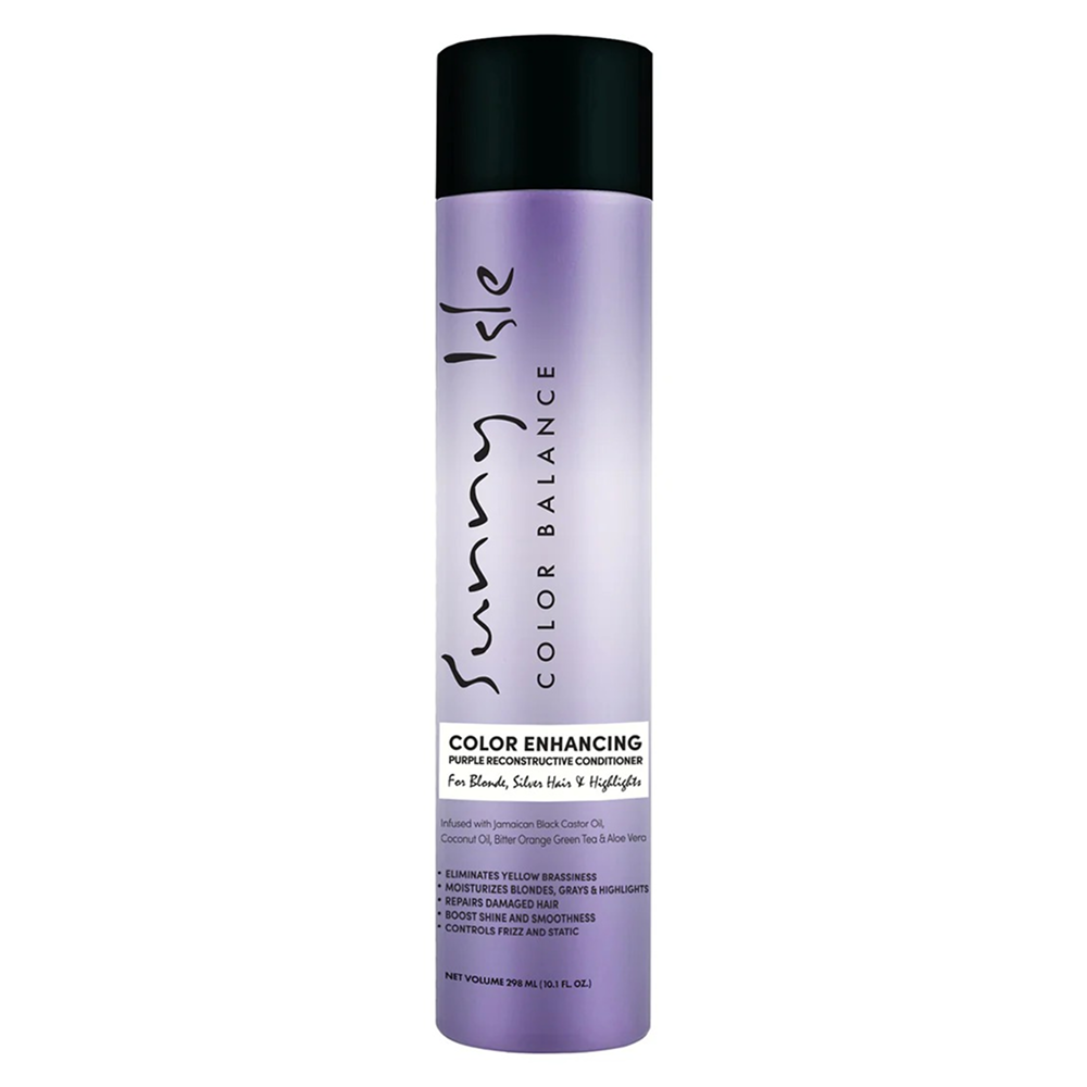 Sunny Isle Color-Enhancing Purple Reconstructive Conditioner 10.1oz-All-Aladin Beauty