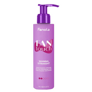 Fanola Anti-Frizz Straightening Cream Wanna Straight Fantouch 195ml-Styling Cream-Aladin Beauty