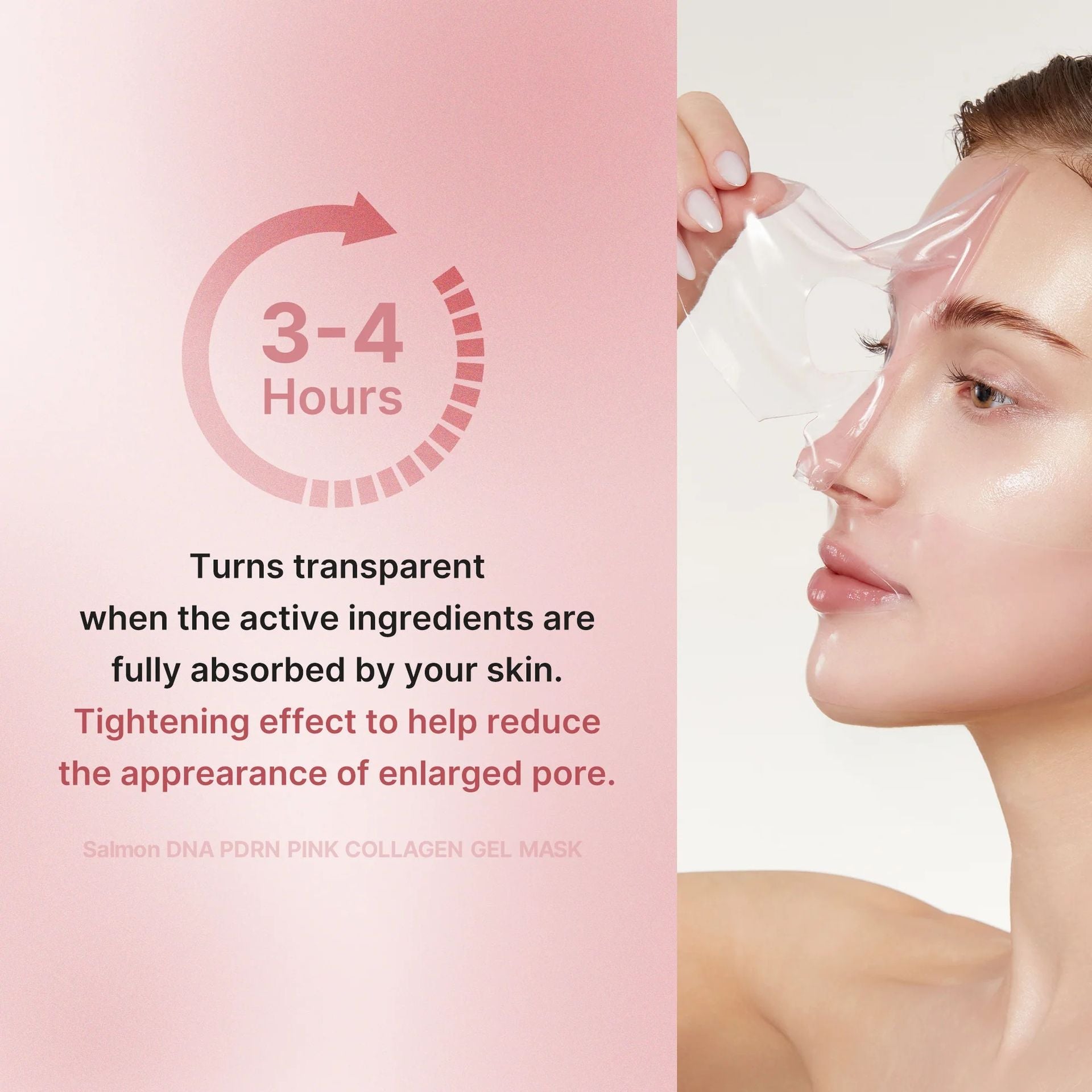 Medicube Pdrn Pink Collagen Gel Mask - 4 Sheets