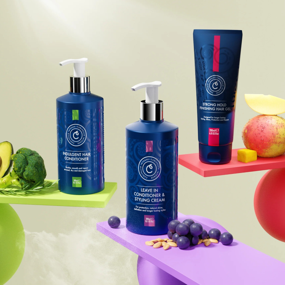 CurlyEllie Intense Leave-In Conditioner & Styling Cream 300ml