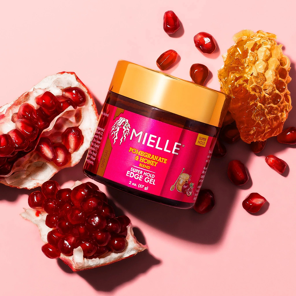 Mielle Pomegranate & Honey Blend Super Hold Edge Gel 2oz-Styling Gel-Aladin Beauty