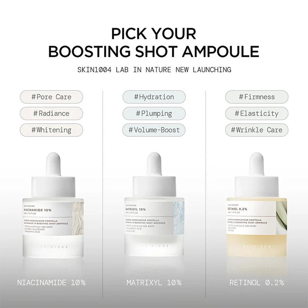 Skin1004 Madagascar Centella Niacinamide 10 Boosting Shot Ampoule 30ml