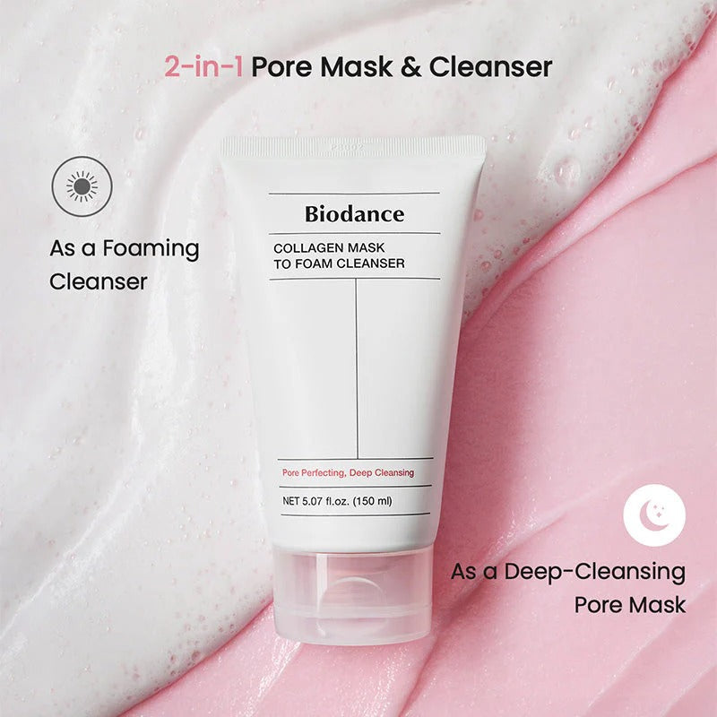 Biodance Collagen Mask To Foam Cleanser 150ml-Foam Cleanser-Aladin Beauty