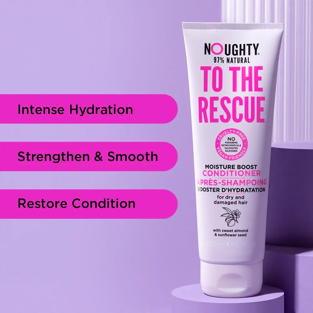 Noughty To The Rescue Moisture Boost Conditioner 250ml