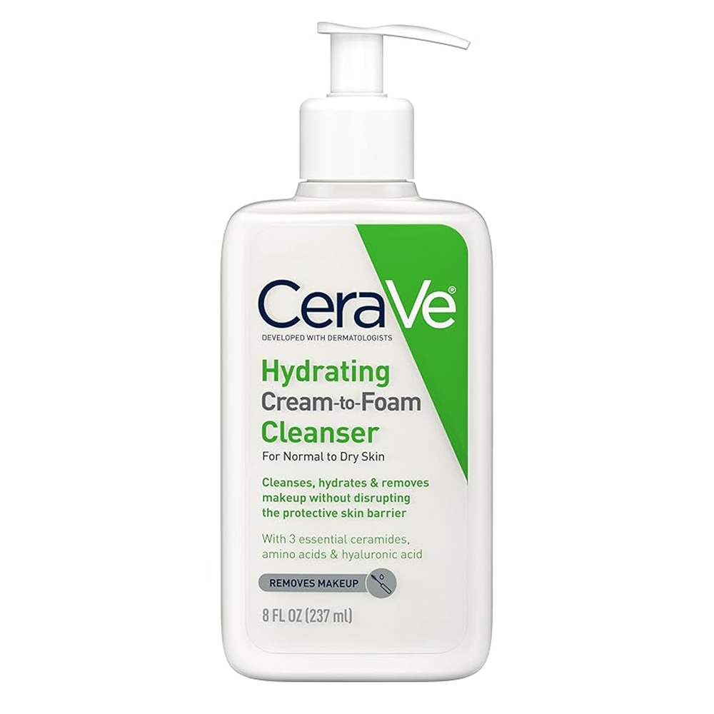 Cerave Moisturizing Cleansing Foam For Normal And Dry Skin 236ml