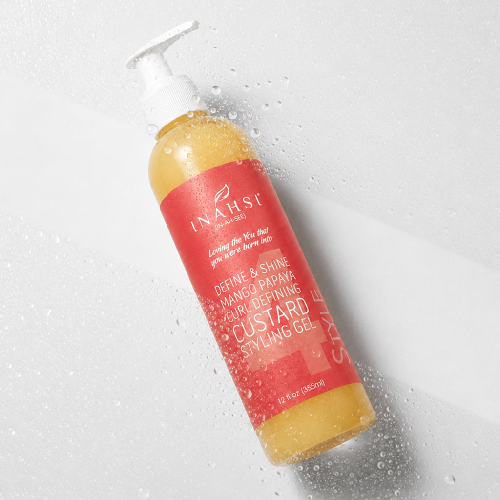 Inahsi Naturals Define & Shine Mango Papaya Curl Defining Custard