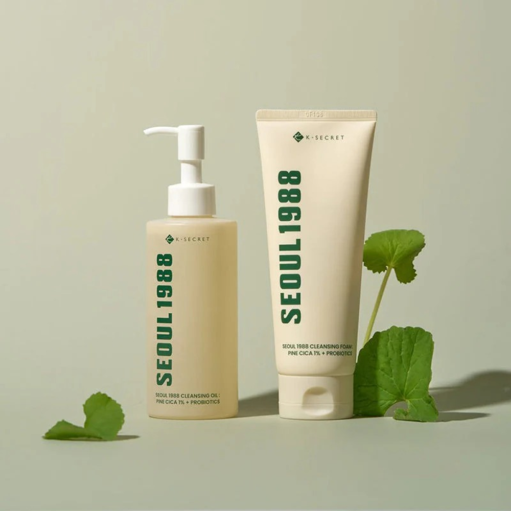 K-Secret Seoul 1988 Cleansing Oil Pine Cica 1 Probiotics 200ml-Cleansing Oil-Aladin Beauty