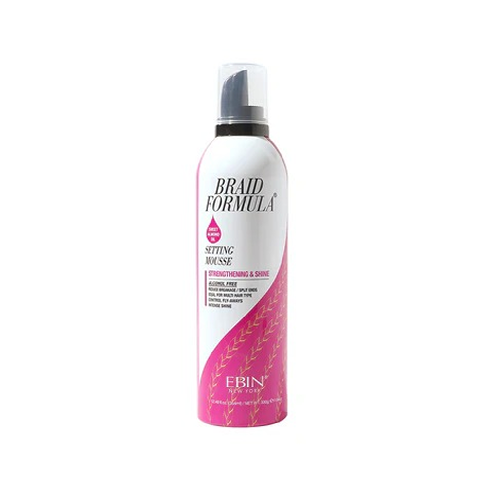 Ebin Braid Formula Setting Mousse 354ml-Styling Mousse-Aladin Beauty