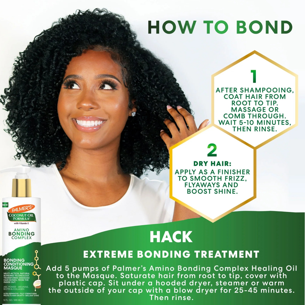 Palmer's Coconut Oil Formula Amino Bonding Mask 355ml-All-Aladin Beauty