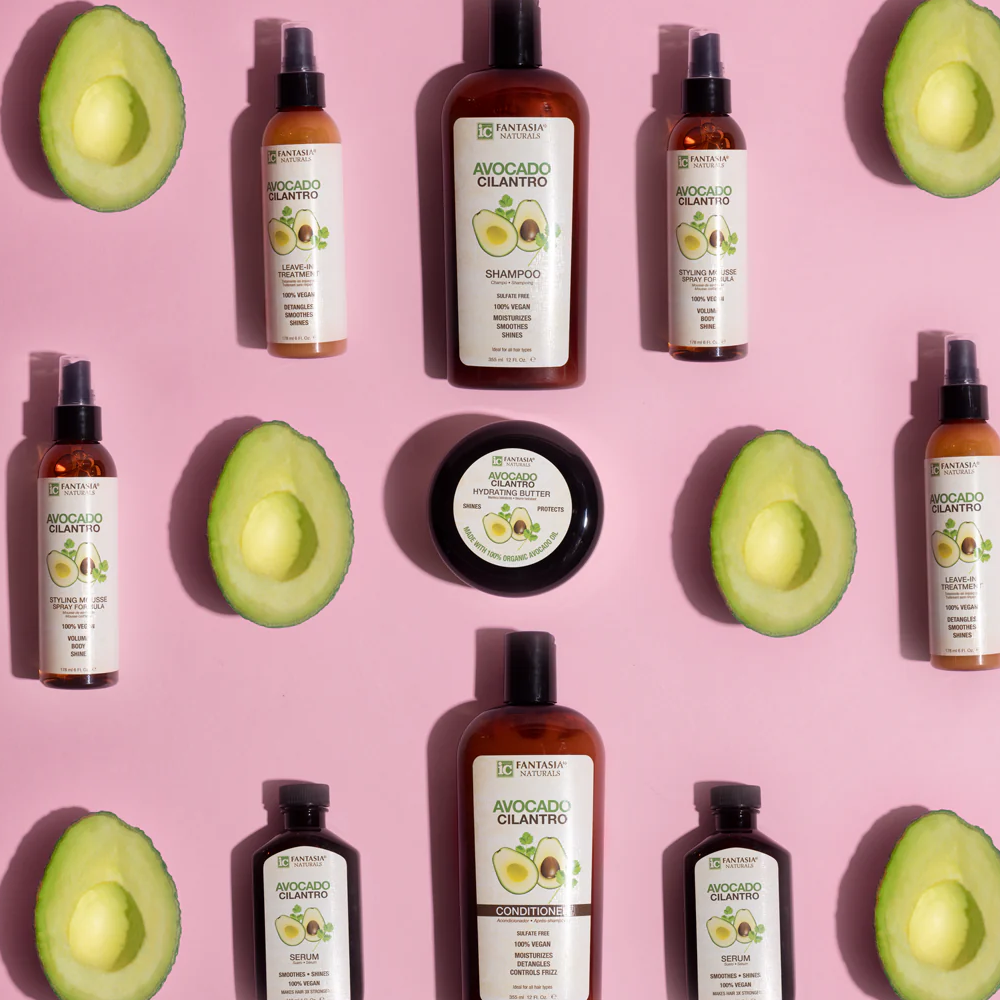 Fantasia IC Avocado & Cilantro Styling Mousse Spray 178ml-All-Aladin Beauty
