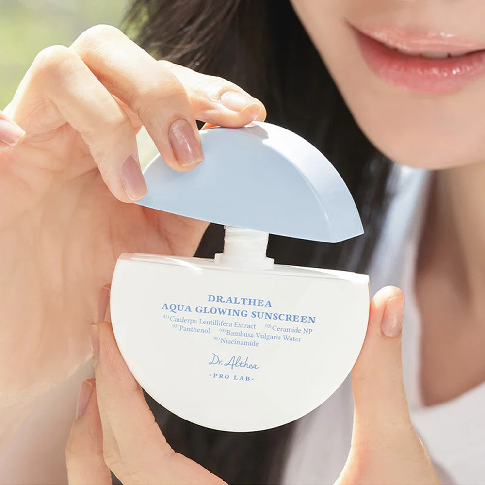 Dr Althea Aqua Glowing Sunscreen 45ml-Sunscreen-Aladin Beauty