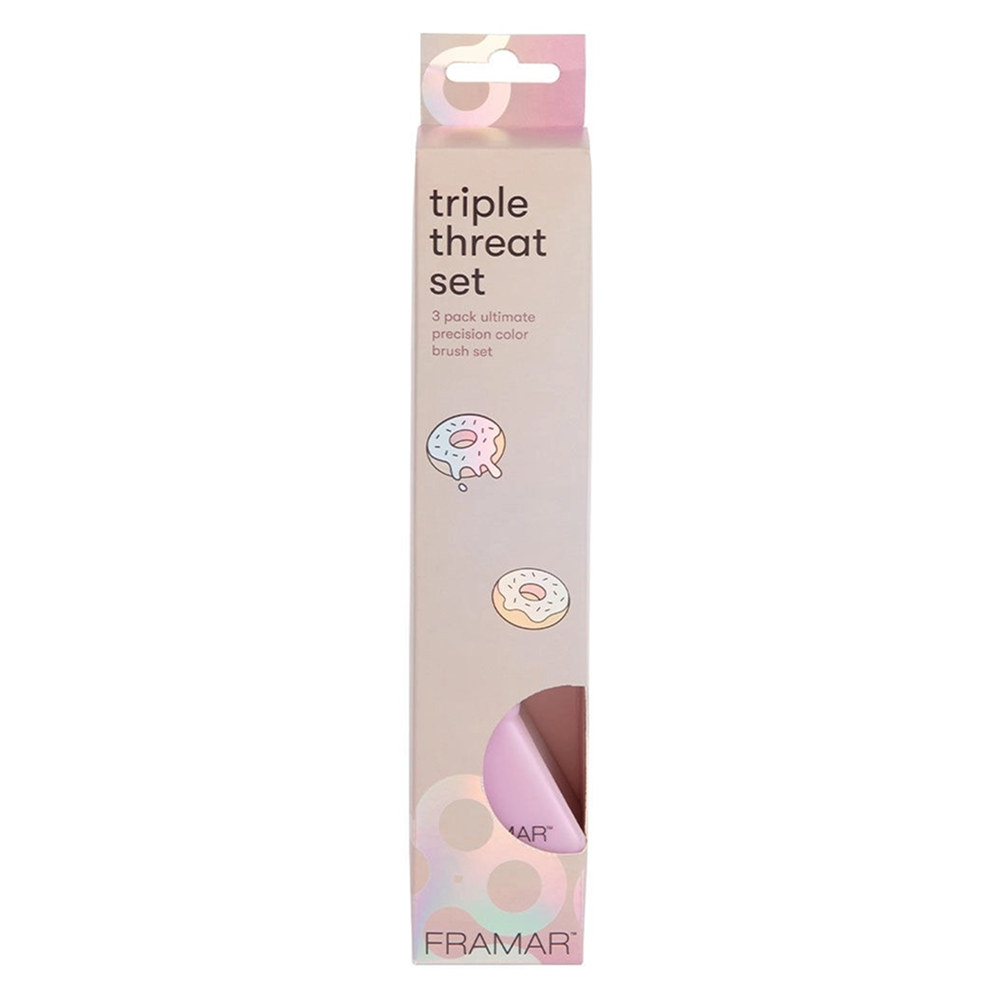 Framar Glazed Donut Triple Threat Set