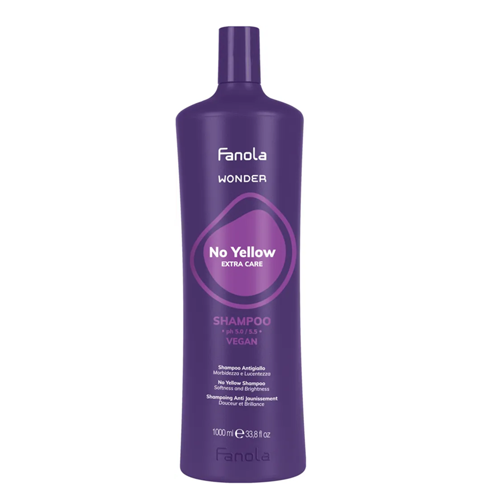 Fanola No Yellow Extra Care Wonder Shampoo Vegan-Toning Shampoo-Aladin Beauty