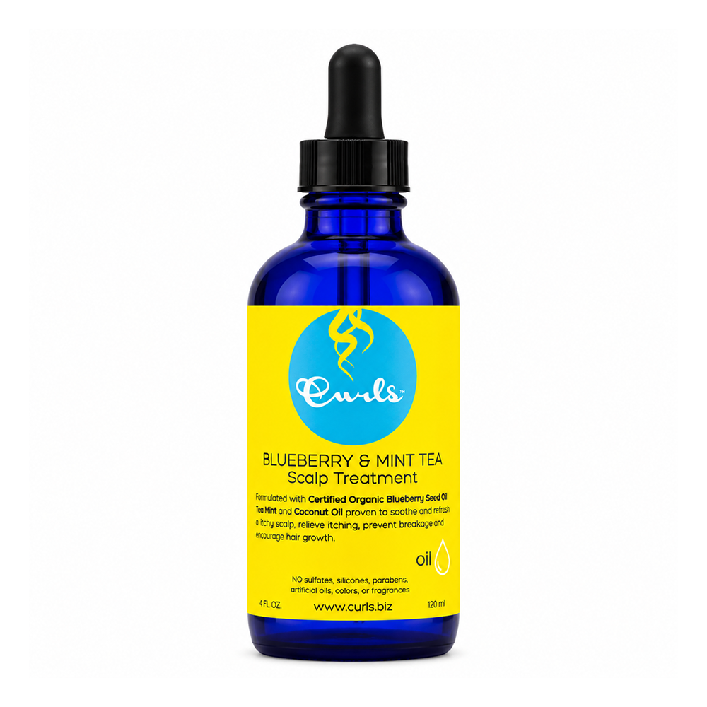 Curls Blueberry & Mint Tea Scalp Treatment 4oz-All-Aladin Beauty