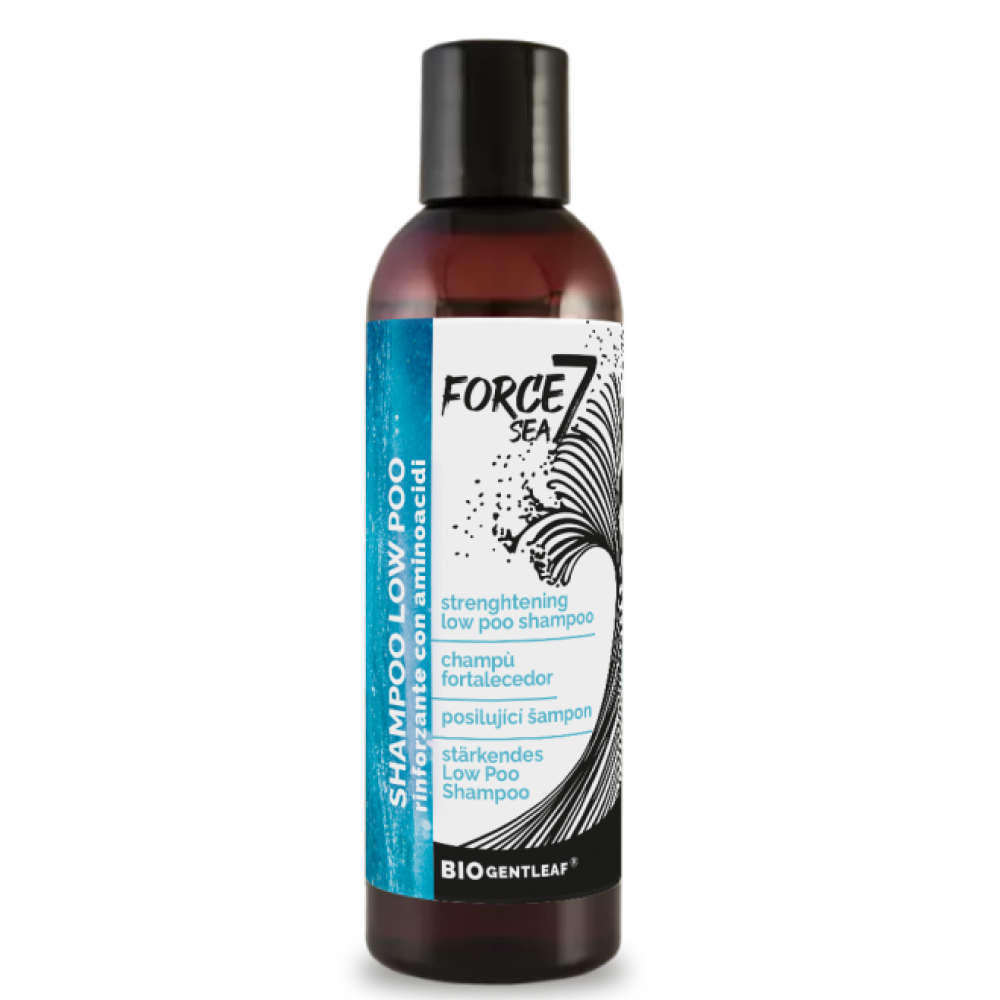 Bio Gentleaf Force 7 Sea Strengthening Low-Poo Shampoo 200ml-Strengthening Shampoo-Aladin Beauty