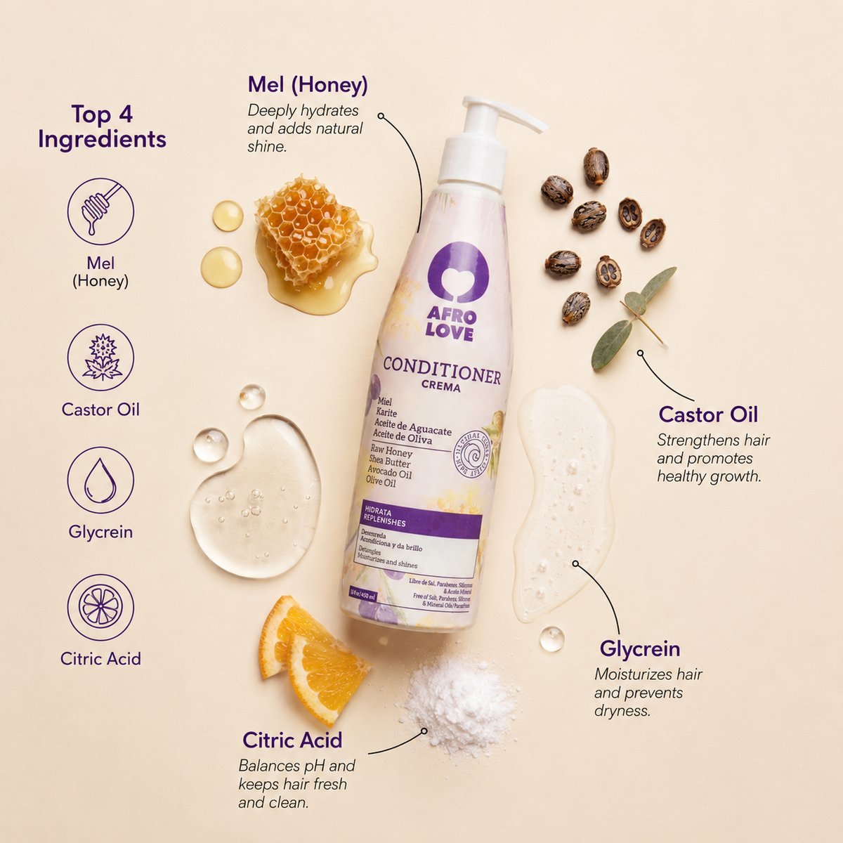 Afro Love Conditioner Cream