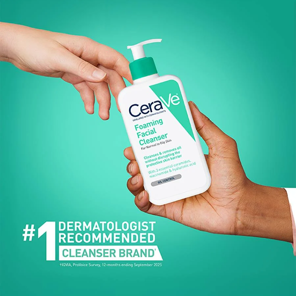 Cerave Foaming Cleanser For Normal To Oily Skin 473ml