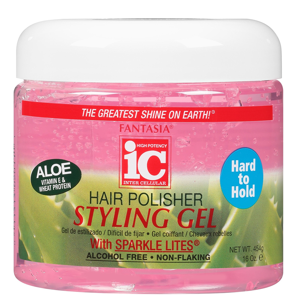 Fantasia IC Aloe Polisher Styling Gel Hard to Hold 16oz-All-Aladin Beauty