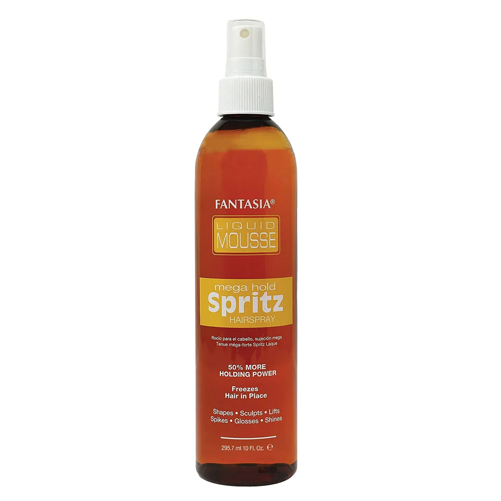 Fantasia Liquid Mousse Spritz Mega Hold 12oz Yellow-All-Aladin Beauty