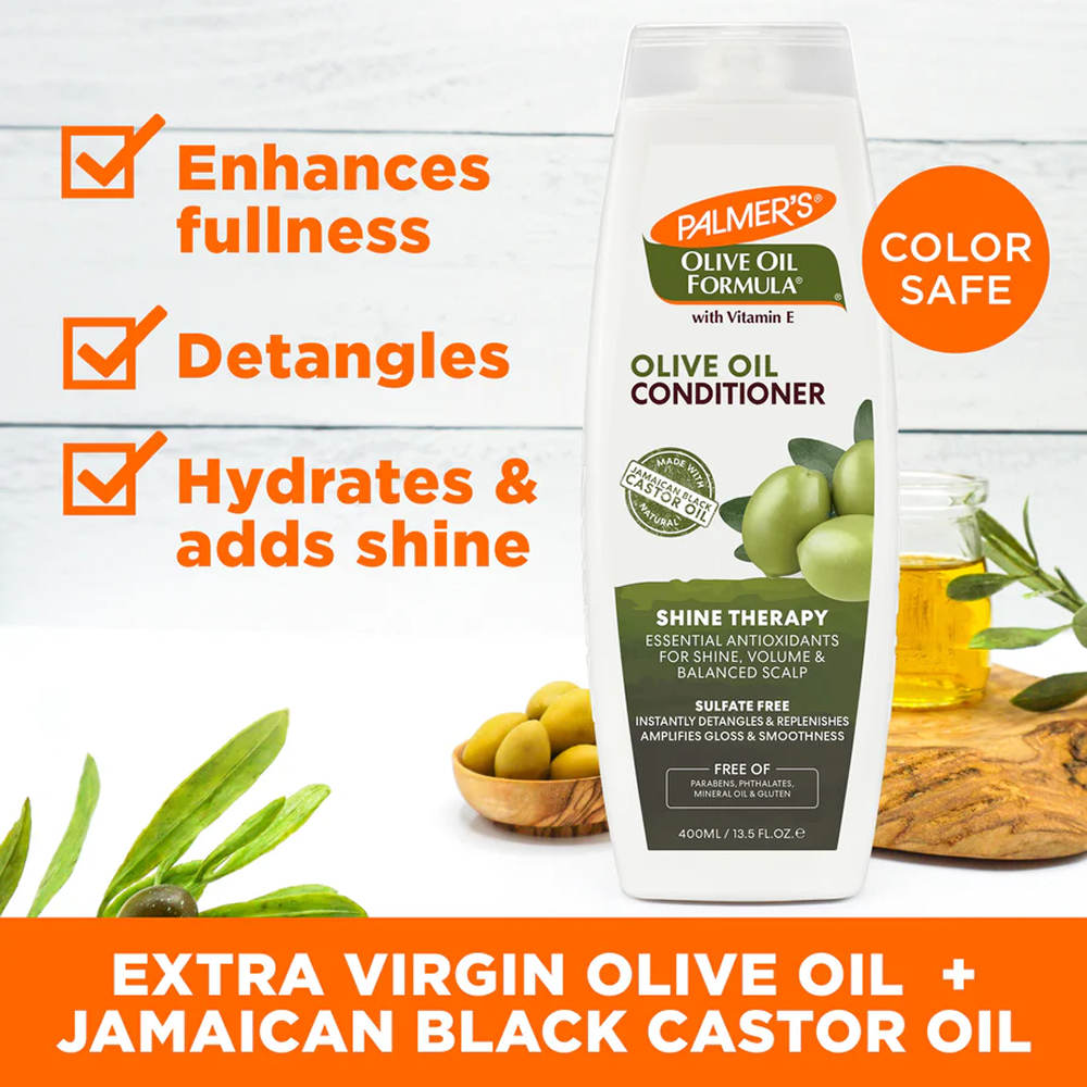 Palmer's Olive Oil Formula Shine Therapy Conditioner 400 ml-All-Aladin Beauty