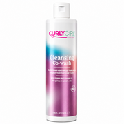 White Curly Girl Movement Cleansing Co-Wash 250ml bottle with pink and blue label.