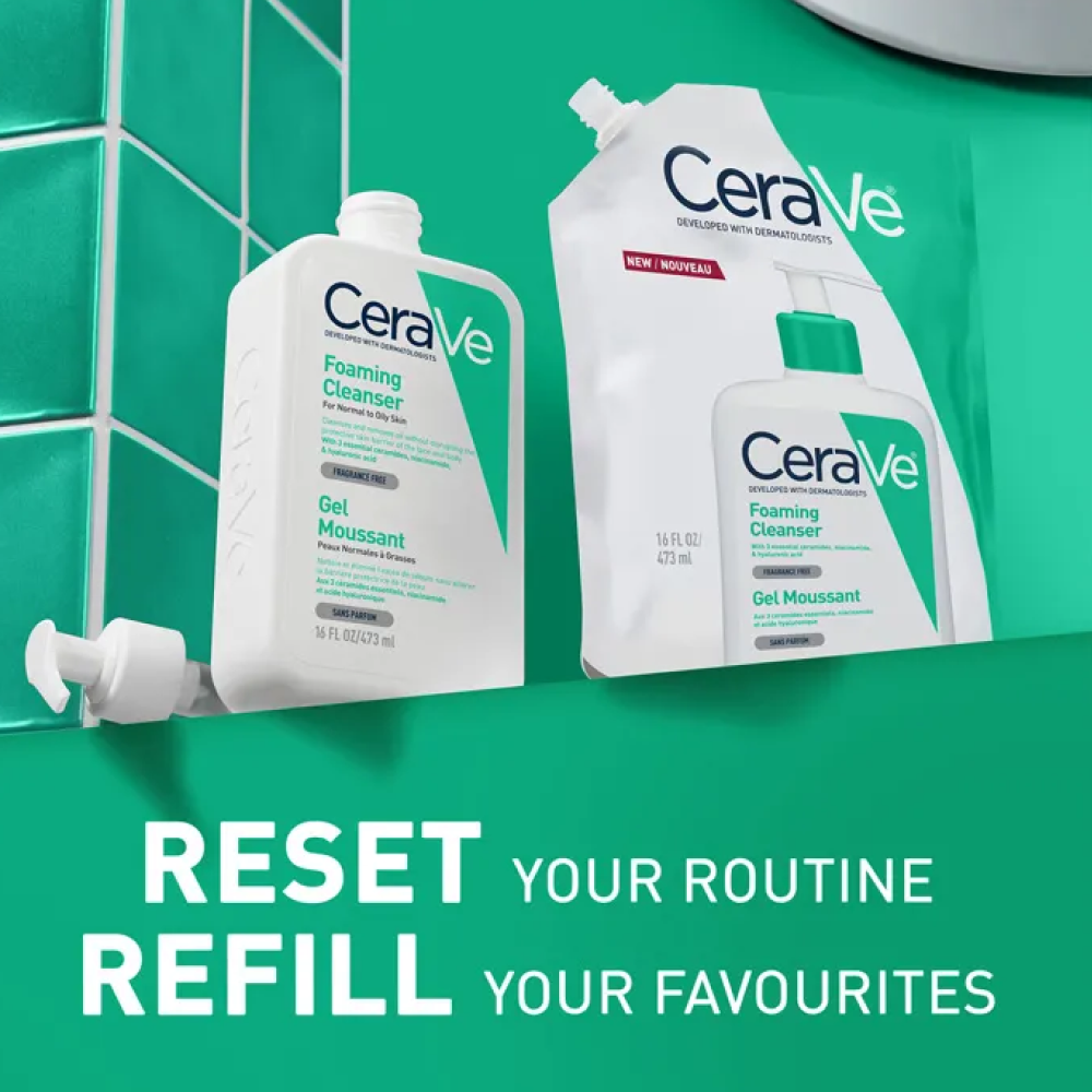 Cerave Foaming Gel Refill 473ml
