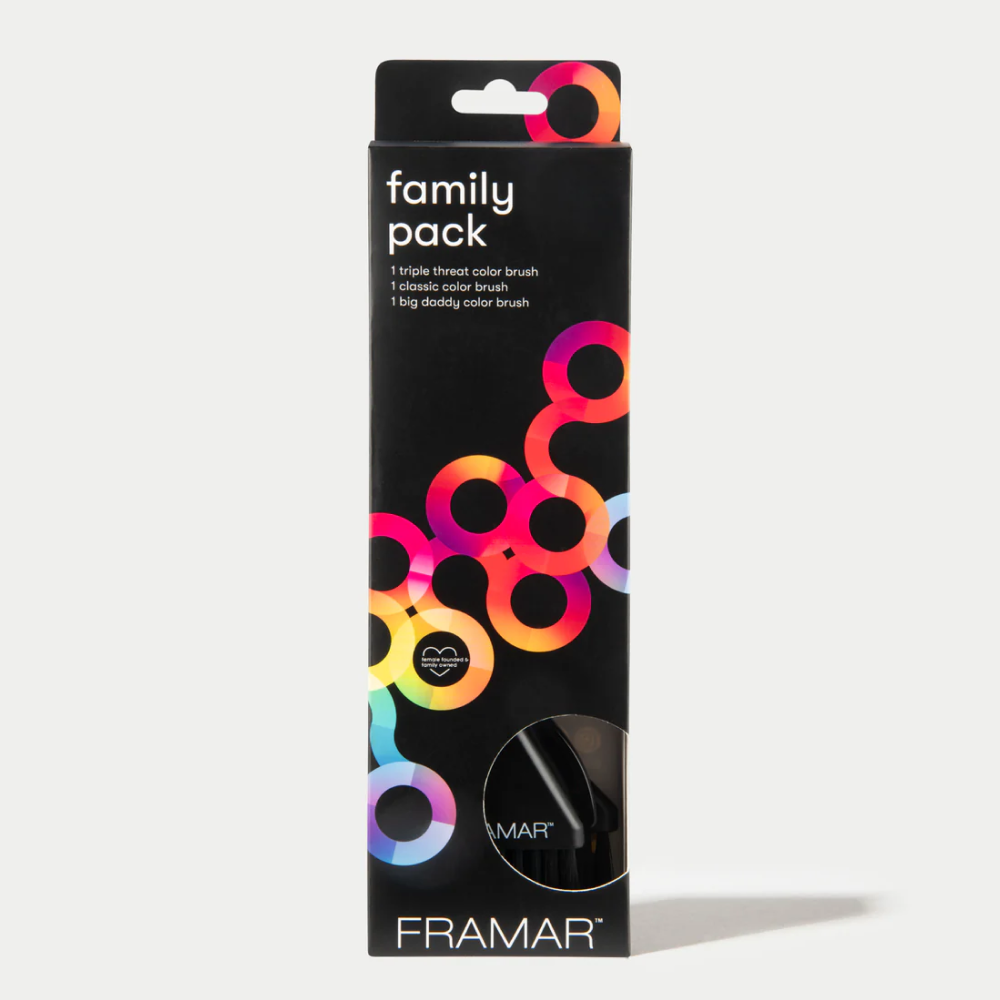 Framar Family Pack Brush Set Golden Hour Limited Edition