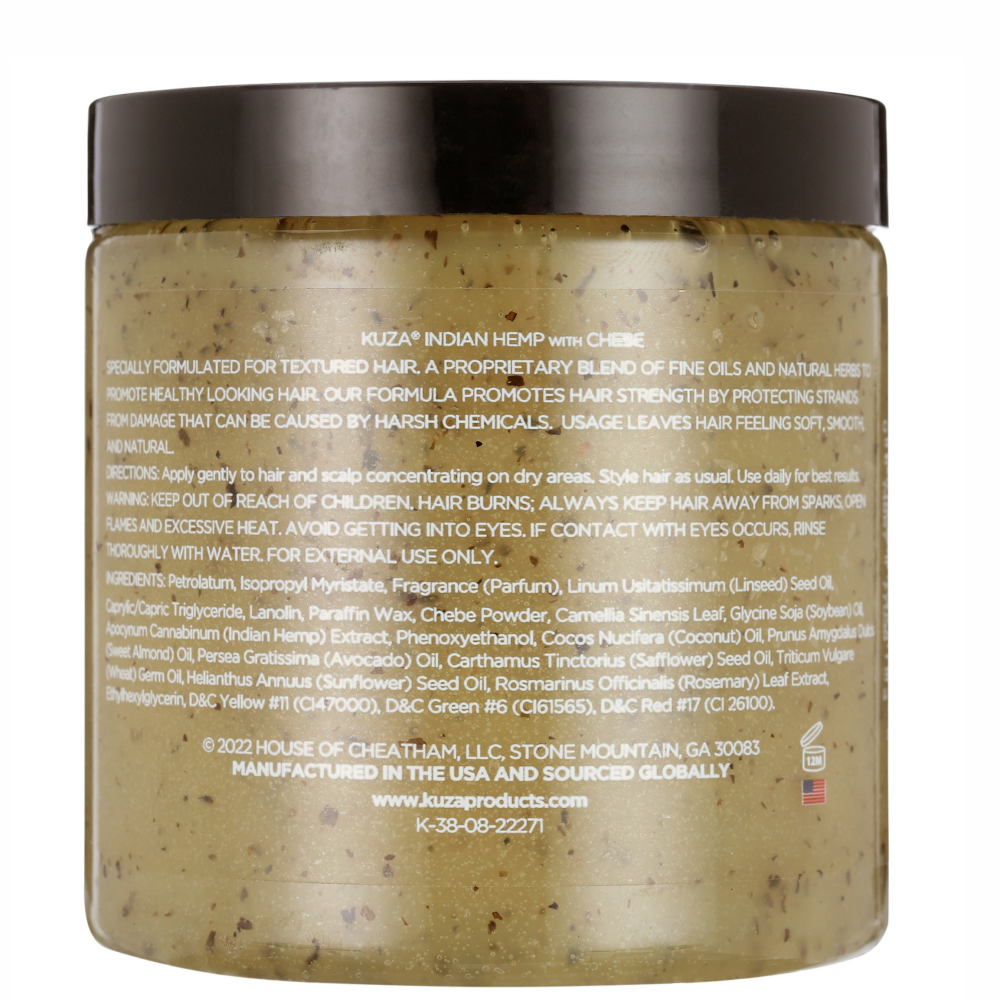 Kuza Indian Hemp & Scalp W/Chebe 7.7oz-Gel-Aladin Beauty