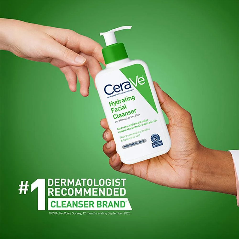 Cerave Hydrating Cleanser Hydrating Facial Cleanser 236ml-Cream Cleanser-Aladin Beauty