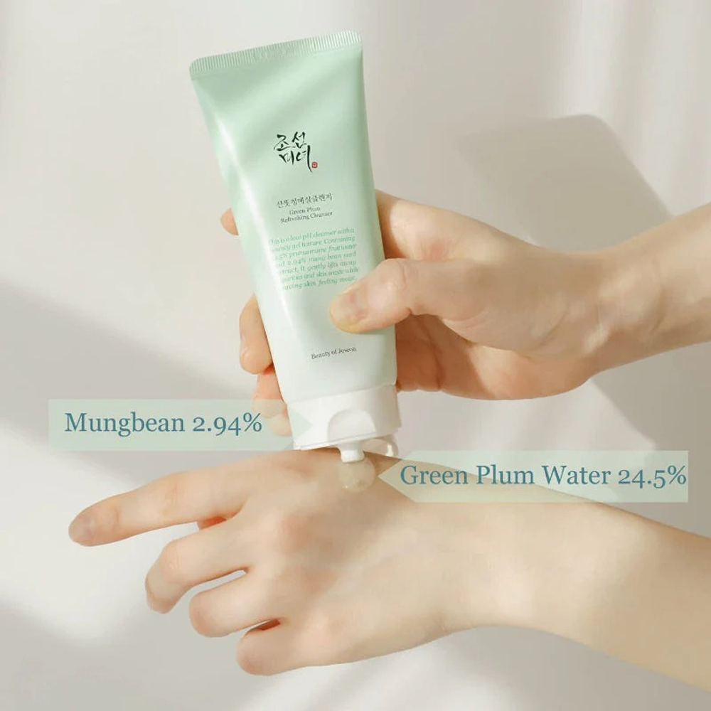 Beauty Of Joseon Green Plum Refreshing Cleanser - 100ml-Gel Cleanser-Aladin Beauty