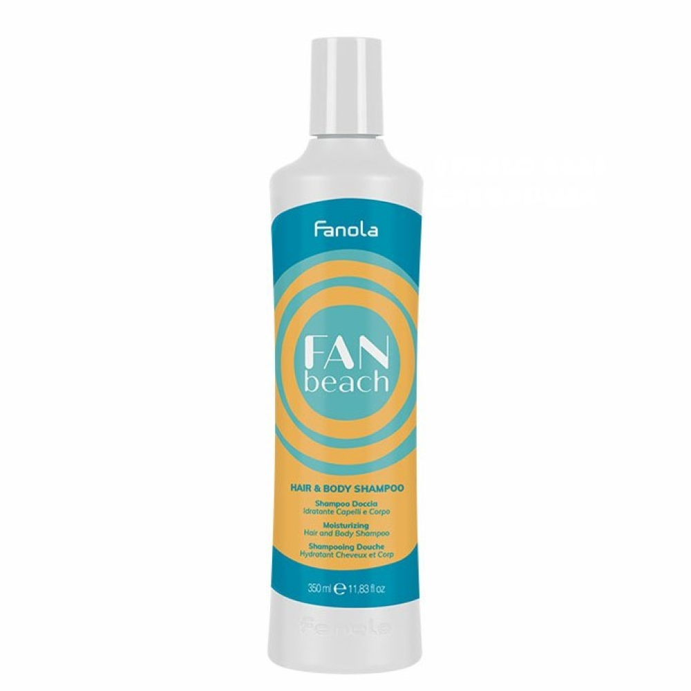 Fanola Hair & Body Gel Shampoo Fan Beach 350ml