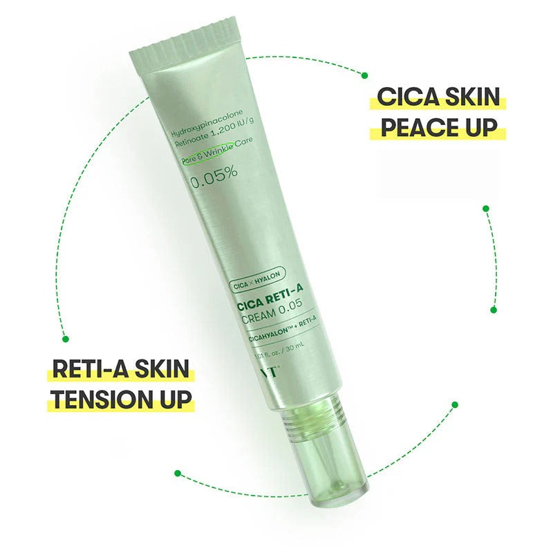 Vt Cosmetics Cica Reti-A Cream 0.05 Retinol Face Cream 30ml