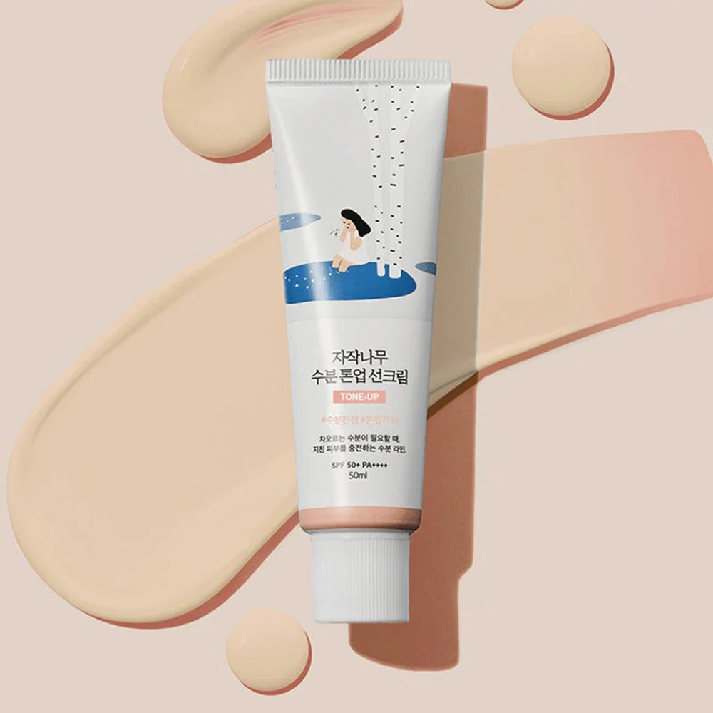 Round Lab Birch Sap Moisturizing Tone-Up Sunscreen 50ml
