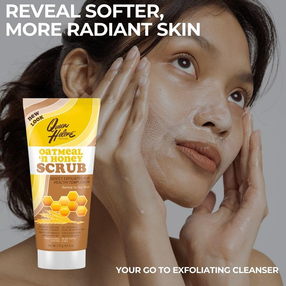 Queen Helene Face Scrub Oatmeal 6oz-All-Aladin Beauty
