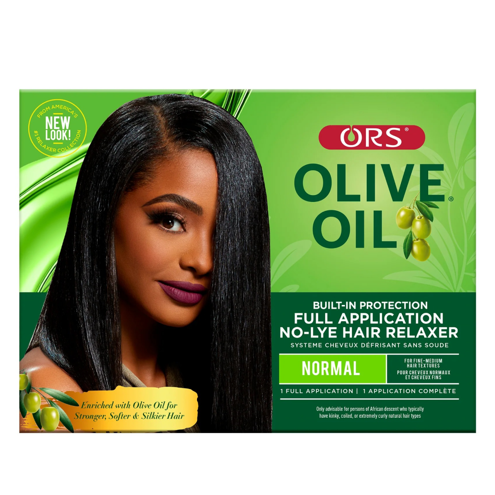Ors Olive Oil Full Application No-Lye Hair Relaxer Kit Regular-All-Aladin Beauty