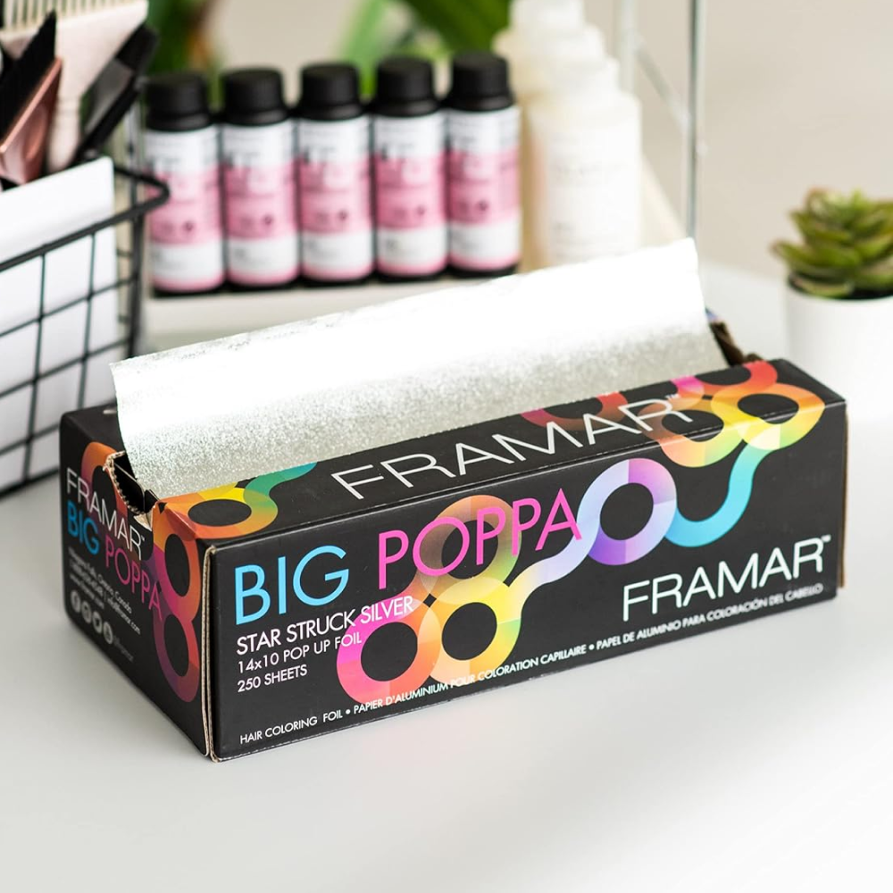 Framar 10x14 Big Poppa Star Struck Silver Foil 250 Sheets