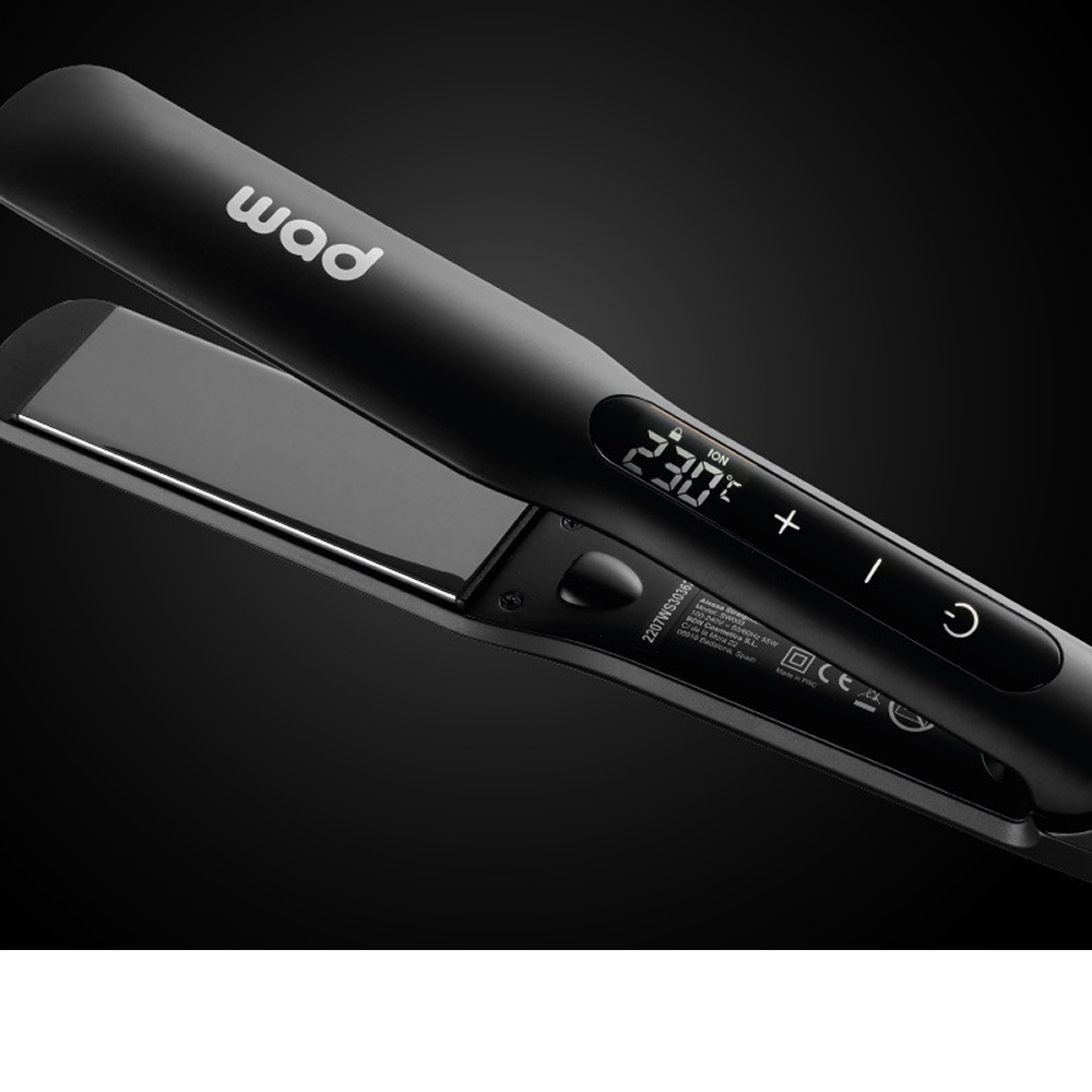 Wad Professional Beauty Wad Alessa Straightener Black