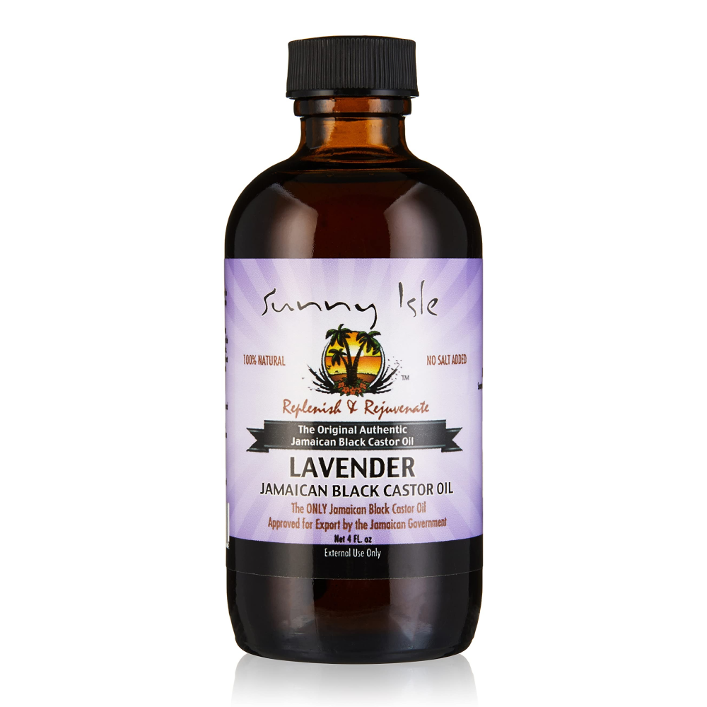 Sunny Isle Jamaican Black Castor Oil Lavender 4oz-Hair Oil-Aladin Beauty