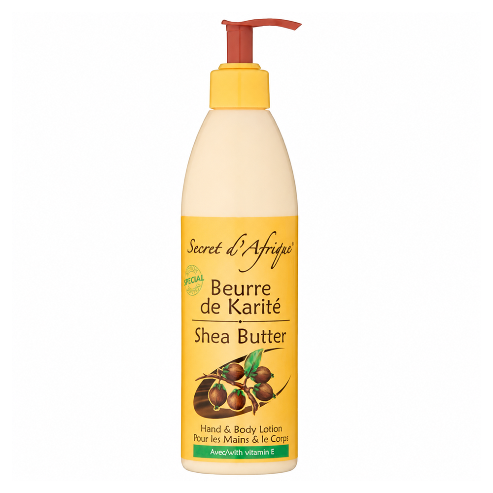 Secret d'Afrique Shea Butter Hand & Body Lotion 500 ml Speical Edition with Pump-All-Aladin Beauty