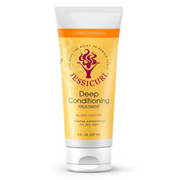 Jessicurl Deep Conditioning Treatment, 8 fl oz yellow tube with red logo and white cap.