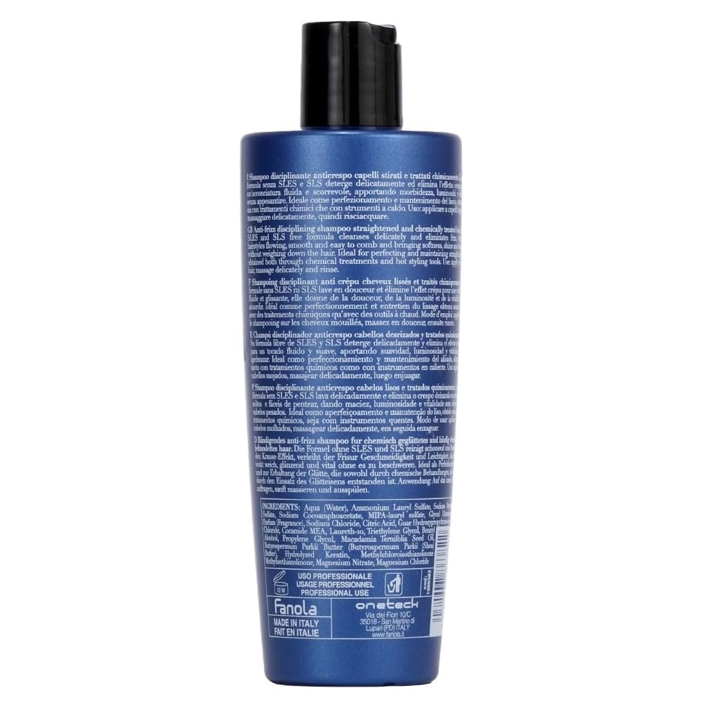 Fanola Anti-Frizz Disciplining Keraterm Shampoo