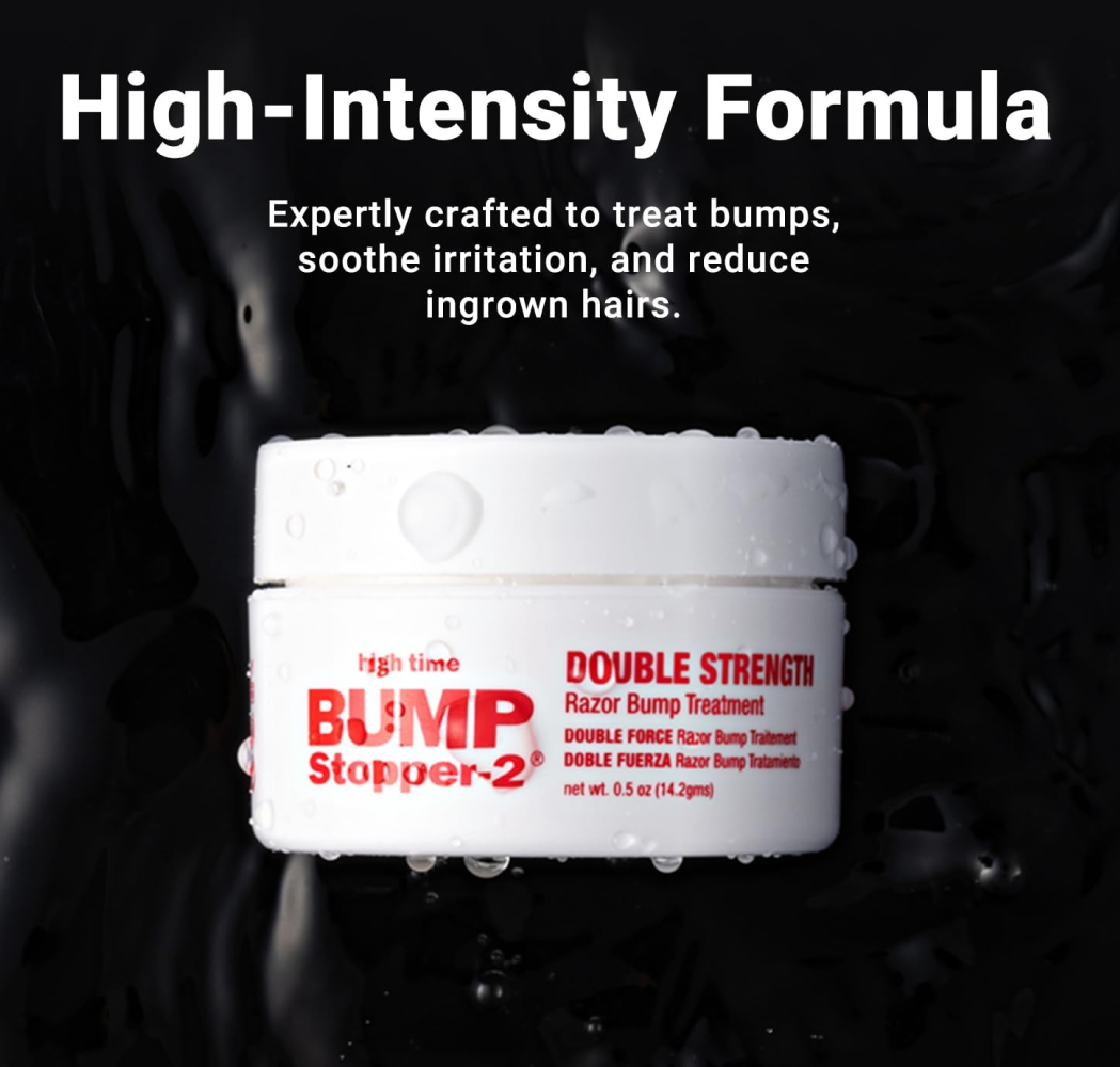 High Time Bump Stopper 2 Double Strength 14.2gm-Razor Bump Elixir-Aladin Beauty