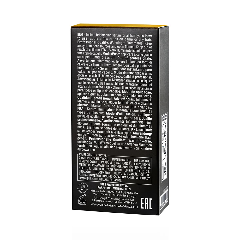 Alfaparf Semi Di Lino Sublime Cristalli Liquidi 15ml