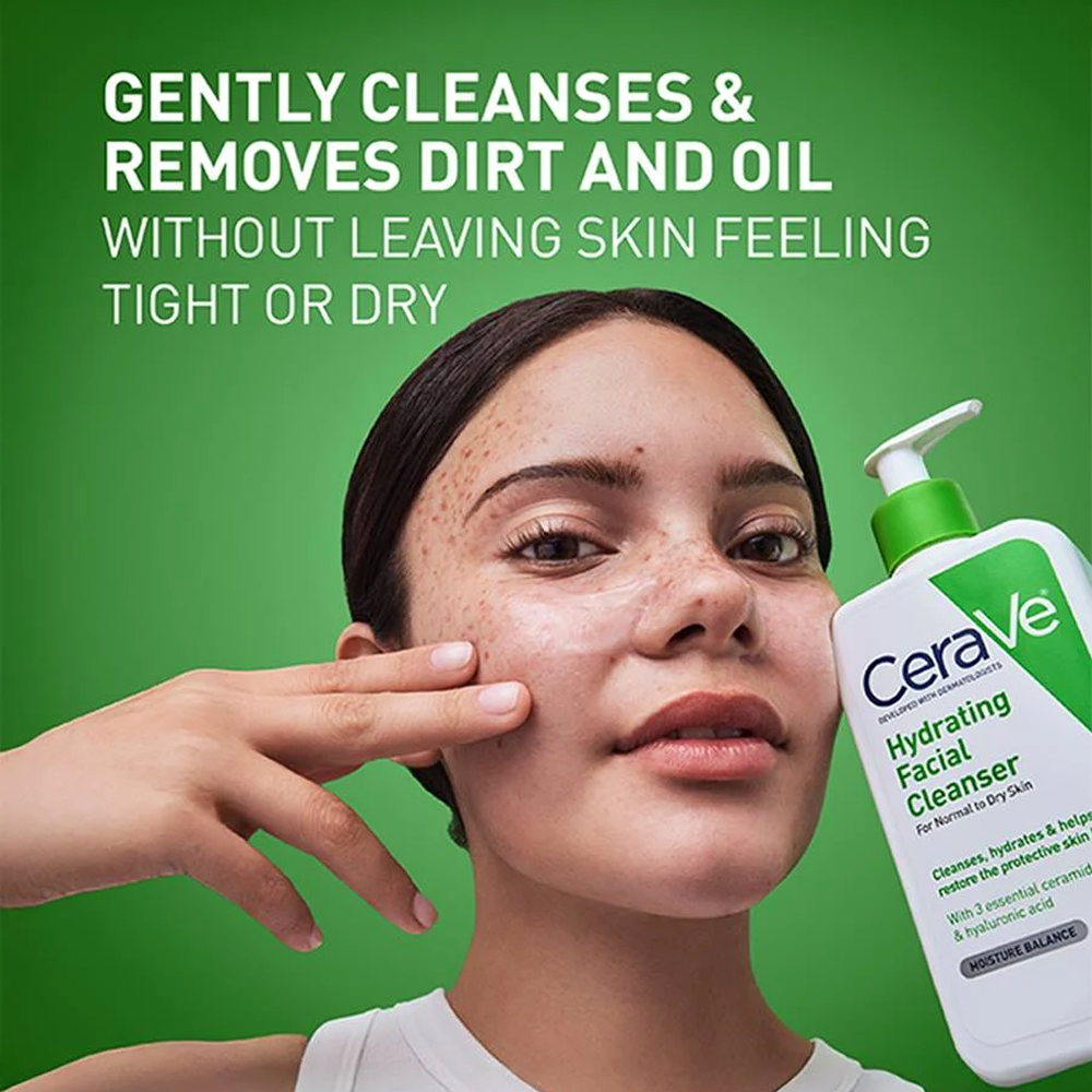 Cerave Hydrating Cleanser Hydrating Facial Cleanser 236ml