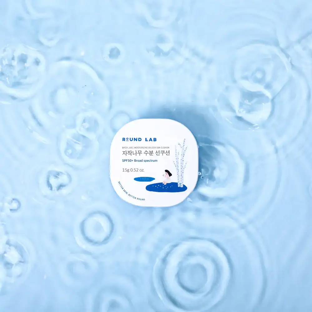 Round Lab Birch Moisturizing Sun Cushion SPF 50+ 15g