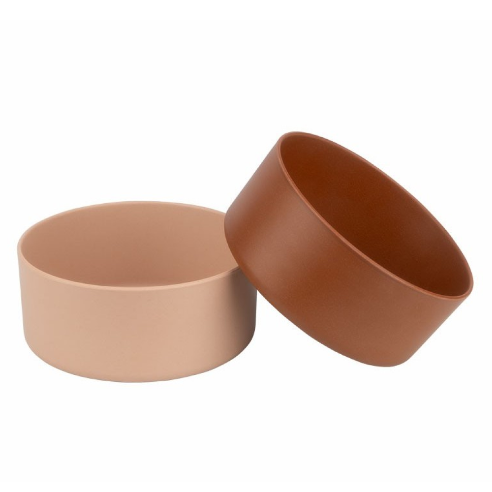 Framar Bamboo Bowls Neutrals Terra 2 Pack
